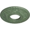 Ekena Millwork Hurley Ceiling Medallion (Canopies up to 7 1/4"), 22 1/8"OD x 7 1/4"ID x 1 3/4"P, Athenian Green CM26HUAGF - alternate 3